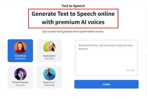 text to speech