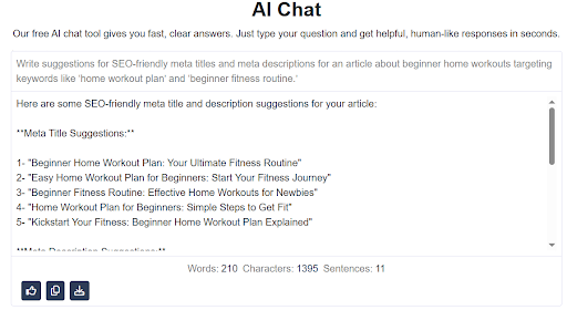Generating meta titles and descriptions