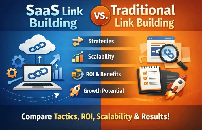 SaaS link building vs traditional link building