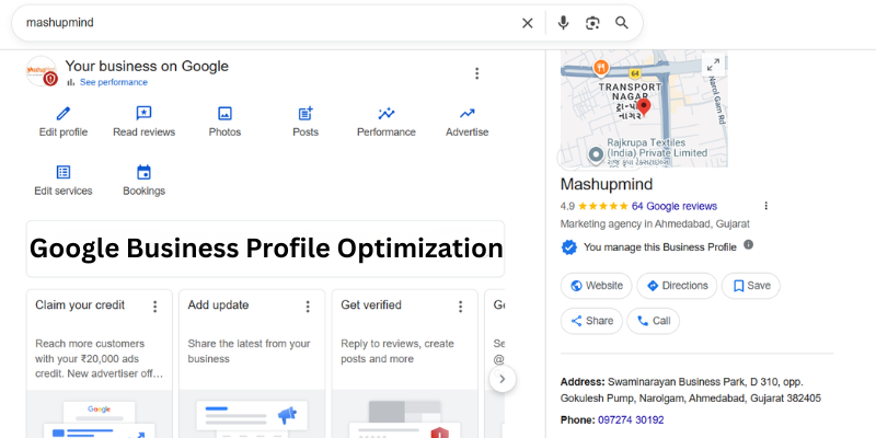 Google Business Profile Optimization