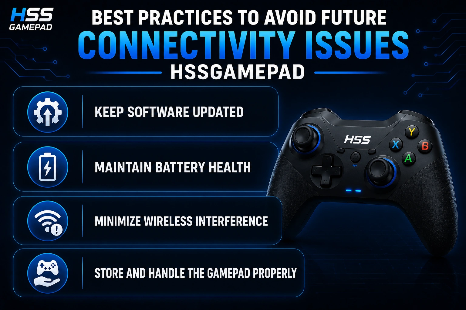 Best Practices to Avoid Future Connectivity Issues HSSGamepad 