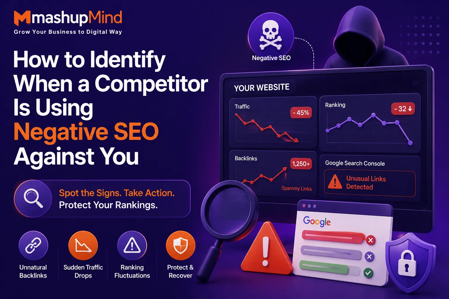 How to Identify When a Competitor Is Using Negative SEO Against You