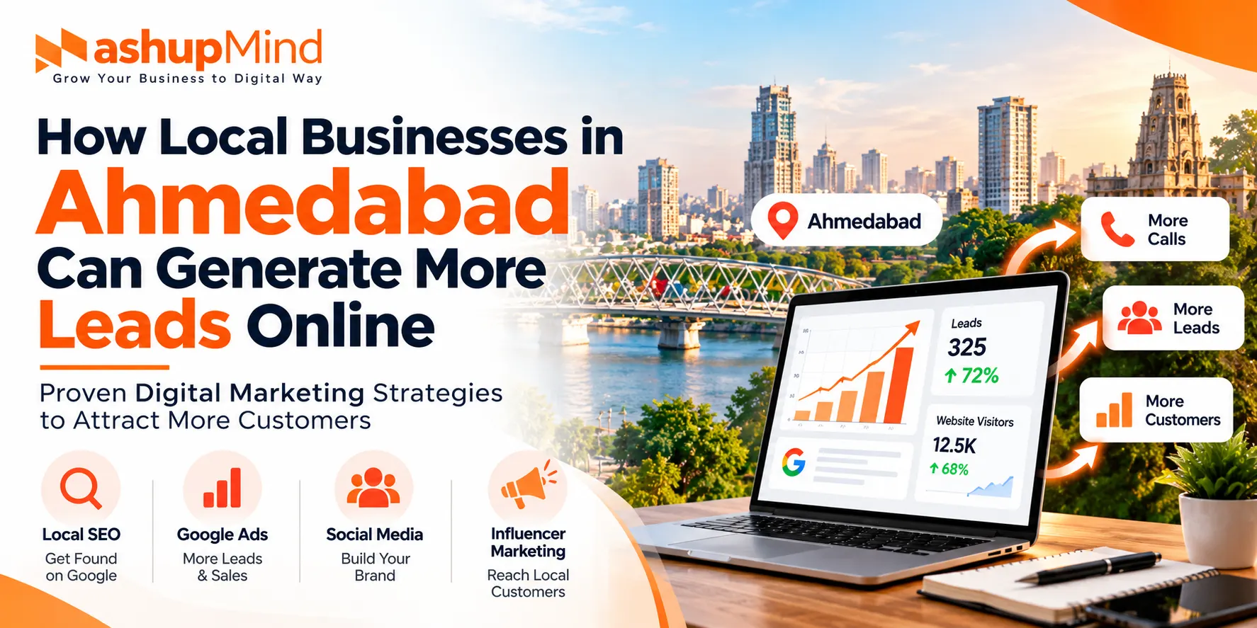 How Local Businesses in Ahmedabad Can Generate More Leads Online
